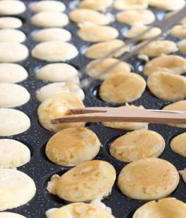 poffertjes plaat